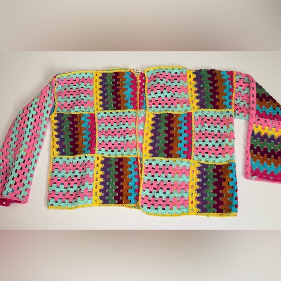 POL Julia Crochet Cardigan one size - Picture 5 of 11